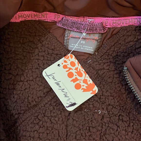 Free People View Point Midi Fleece Size XS NWT - Picture 10 of 16